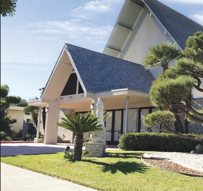 Shrine of the Presentation church in Corona, California